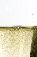 Image showing Champagne glass celebration