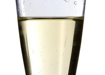 Image showing Champagne glass celebration