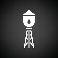 Image showing Water tower icon