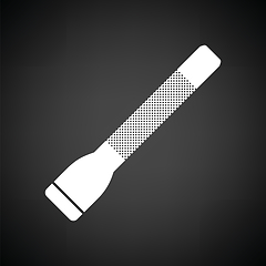 Image showing Police flashlight icon