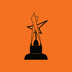 Image showing Cinema award icon