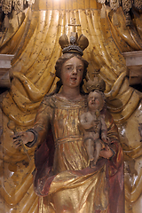 Image showing Blessed Virgin Mary with baby Jesus