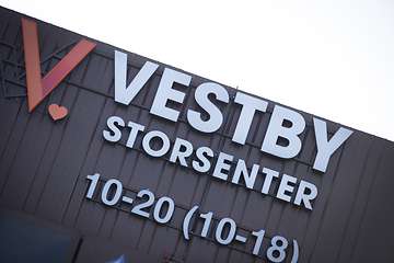 Image showing Vestby Shopping Mall