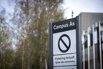 Image showing NMBU Campus Ås