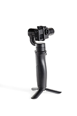 Image showing Action camera with stabilizer.