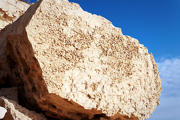 Image showing Cliffs by the sea.