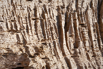 Image showing Sandstone stone surface.