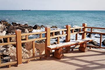 Image showing Rock trail in Aktau.