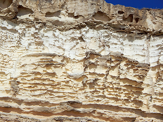 Image showing Cliffs by the sea.