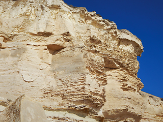 Image showing Cliffs by the sea.