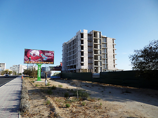 Image showing Office building under construction in Aktau.