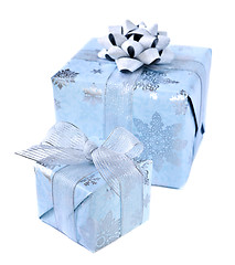 Image showing Christmas gift boxes