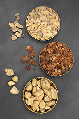 Image showing Gold Frankincense and Myrrh Collection