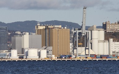 Image showing Oslo harbour