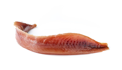 Image showing canned anchovy fillet