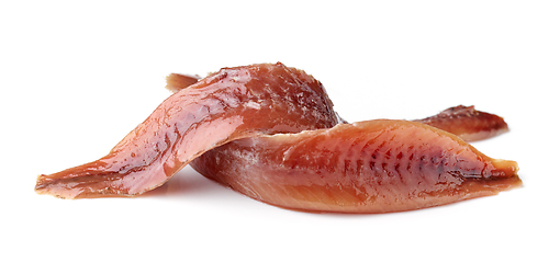 Image showing canned anchovy fillets