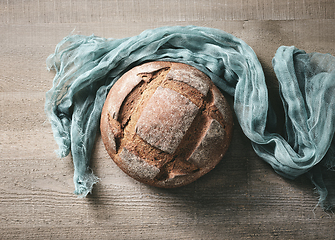 Image showing freshly baked artisan bread