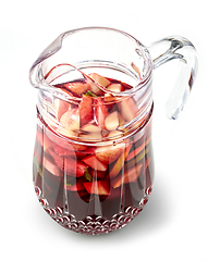 Image showing jug of red sangria