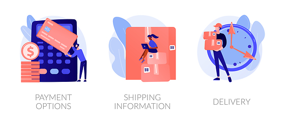 Image showing E-commerce vector concept metaphors.