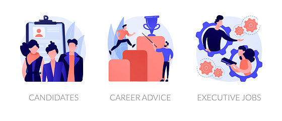 Image showing Careers vector concept metaphors.