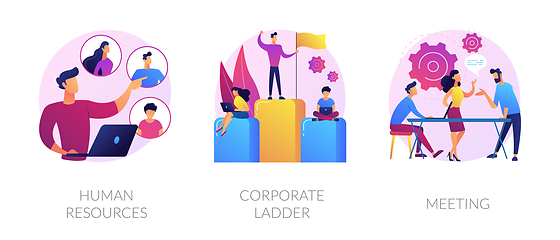 Image showing Corporate culture vector concept metaphors