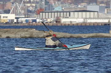 Image showing Paddler 