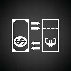 Image showing Currency exchange icon