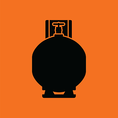 Image showing Gas cylinder icon