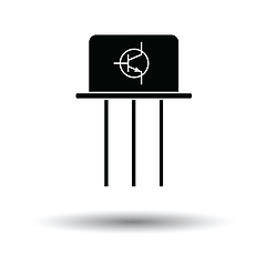 Image showing Transistor icon