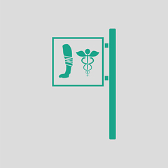 Image showing Vet clinic icon