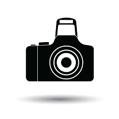 Image showing Icon of photo camera