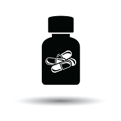 Image showing Pills bottle icon