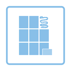 Image showing Wall tiles icon