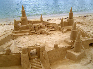 Image showing Sandcastle