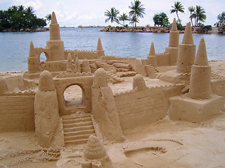 Image showing Sandcastle