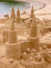 Image showing Sandcastle