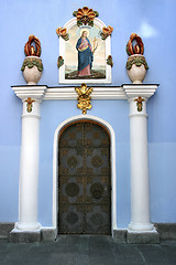 Image showing Monastery door