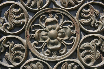 Image showing Door decoration