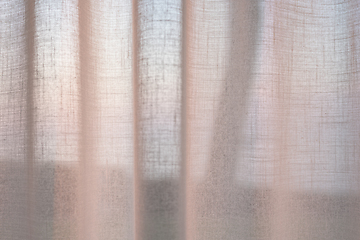 Image showing curtain fabric texture