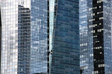 Image showing Skyscrapers abstract