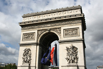 Image showing Arch of Triumph, Paris
