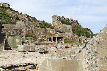 Image showing Hashima Island in Nagasaki