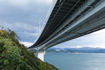 Image showing Bottom of Naruto Bridge