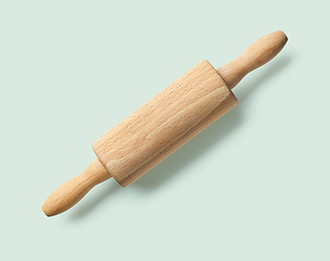 Image showing wooden rolling pin