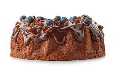 Image showing freshly baked chocolate cake