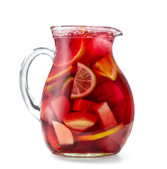 Image showing jug of red sangria