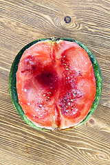 Image showing watermelon with a mold