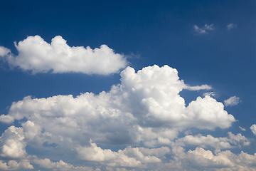 Image showing Blue sky and clouds