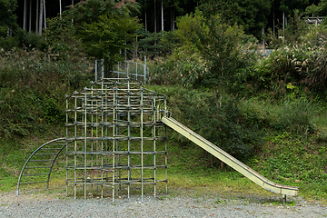 Image showing Kids playground in the park