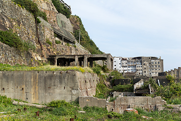 Image showing Abandoned Hashima Island